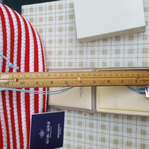 COPY - MIKIMOTO stainless steel floating Watch Pendant Necklace - Picture 2 of 4